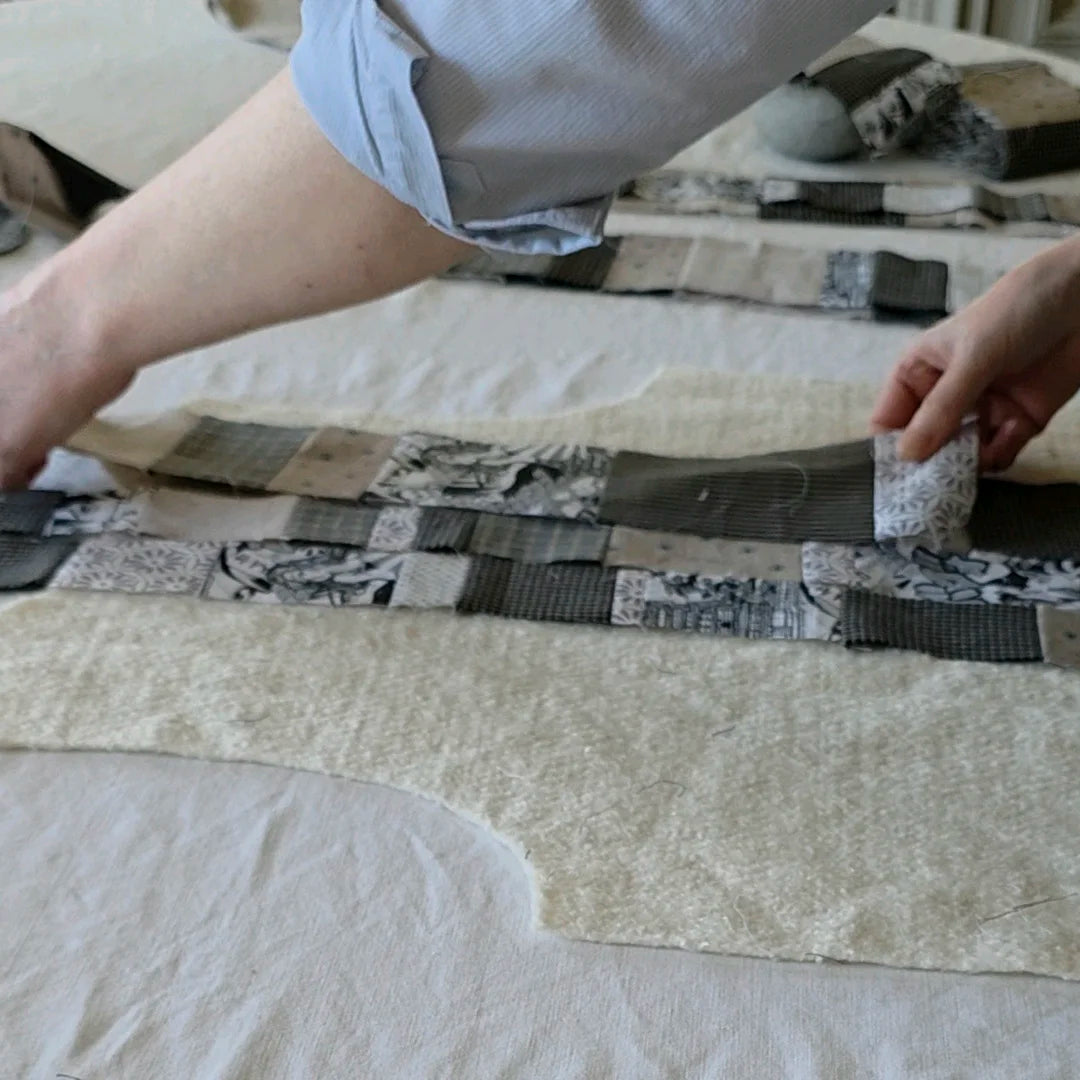 travail d'assemblage patchwork
