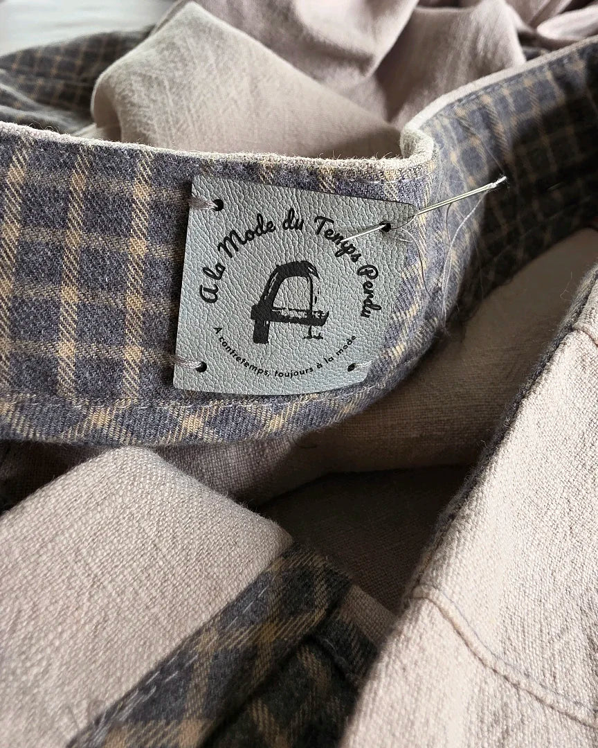 Etiquette textile de l'atelier - pantalon Variations Ma Opus I